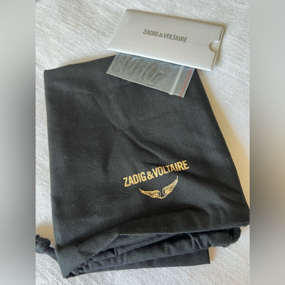 ROCK SAVAGE NOIR PWGAP2007F ZADIG & VOLTAIRE - Picture 5 of 6